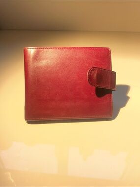 Gucci wallet vintage leather Gucci